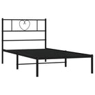 Elegante metalen bedframe met extra opbergruimte voor je slaapkamer - Bedden & bedframes