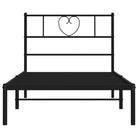 Elegante metalen bedframe met extra opbergruimte voor je slaapkamer - Bedden & bedframes