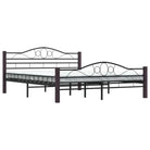 Elegante metalen bedframe met stevige ondersteuning - Bedden & bedframes