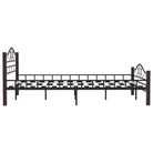 Elegante metalen bedframe met stevige ondersteuning - Bedden & bedframes