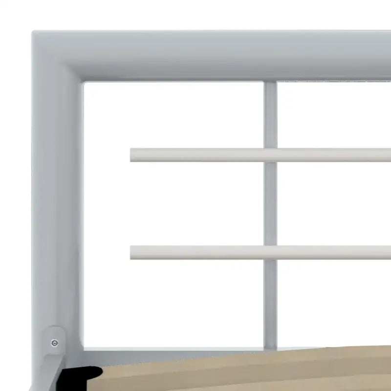 Elegante metalen bedframe met stevige ondersteuning - Bedden & bedframes