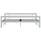 Elegante metalen bedframe met stevige ondersteuning - Bedden & bedframes