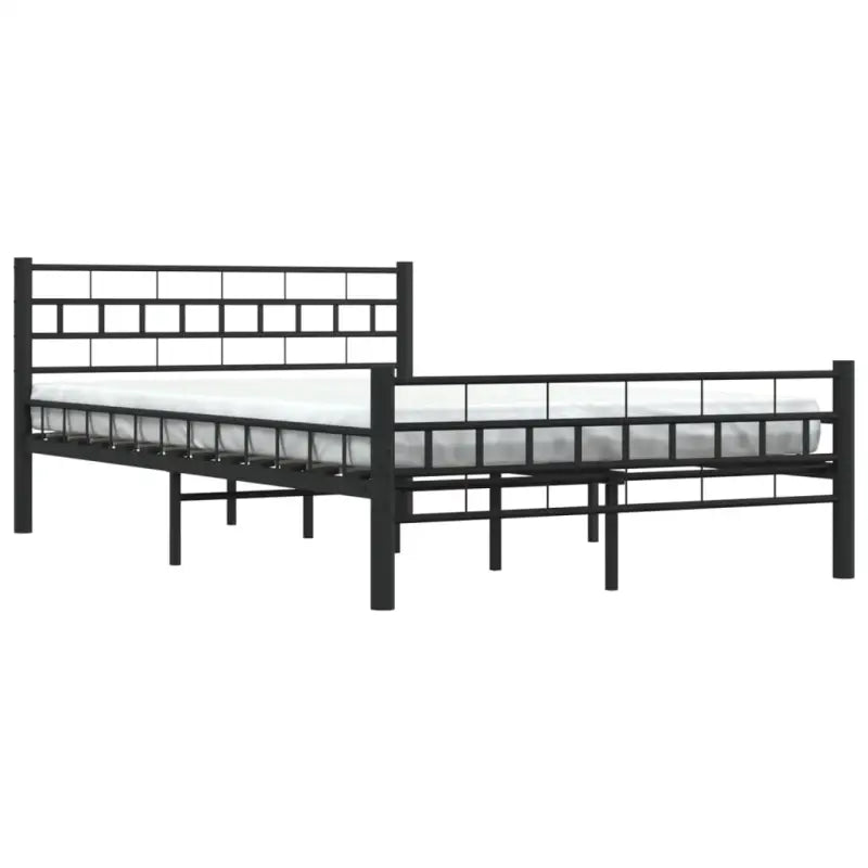 Elegante metalen bedframe met stevige staalconstructie - Bedden & bedframes