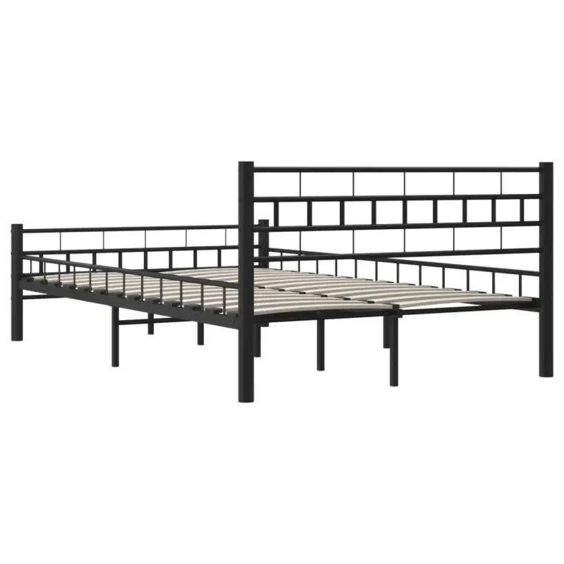 Elegante metalen bedframe met stevige staalconstructie - Bedden & bedframes