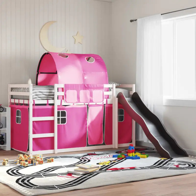 Elegante metalen stapelbed van massief grenenhout voor compacte kamers - Bedden & bedframes
