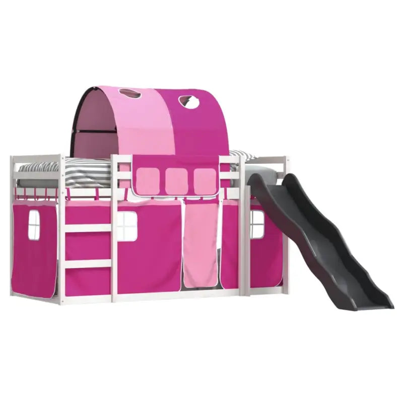 Elegante metalen stapelbed van massief grenenhout voor compacte kamers - Bedden & bedframes
