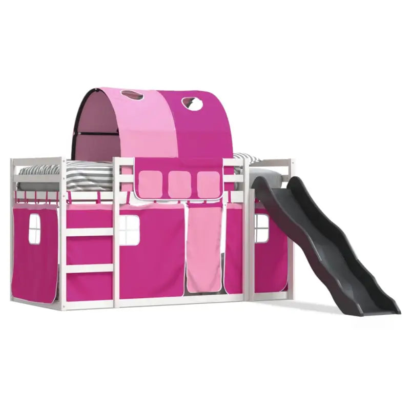 Elegante metalen stapelbed van massief grenenhout voor compacte kamers - Bedden & bedframes