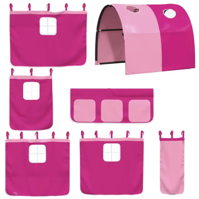 Elegante metalen stapelbed van massief grenenhout voor compacte kamers - Bedden & bedframes