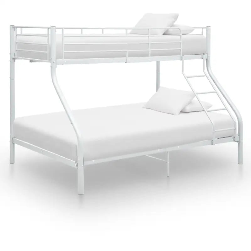 Elegante metalen stapelbed voor kinder- en compacte kamers - Wit / Nee - Bedden & bedframes