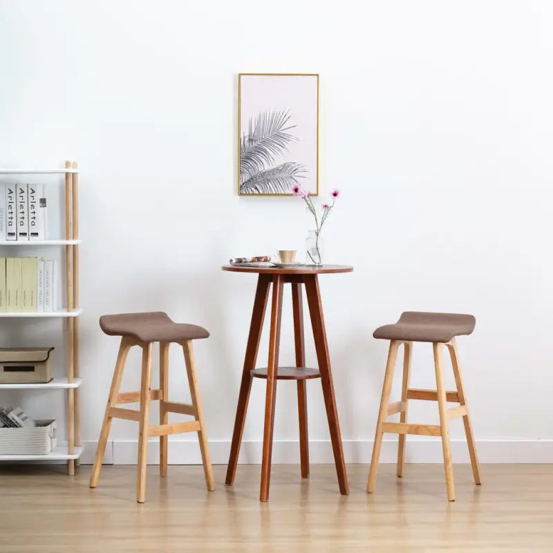 Elegante moderne barkrukken voor een stijlvolle interieurupgrade - taupe en lichtbruin / 2 - Barkrukken