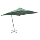 Elegante parasol met aluminium paal en UV-bestendige doek - Groen - Parasols en zonneschermen