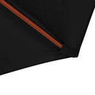 Elegante parasol met houten paal voor schaduw en uv-bescherming - Parasols en zonneschermen