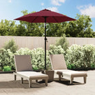 Elegante parasol voor bevestiging op standaard of tafelmetgat - Parasols en zonneschermen