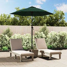 Elegante parasol voor bevestiging op standaard of tafelmetgat - Groen - Parasols en zonneschermen