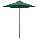 Elegante parasol voor een vlakke ondergrond met kleine onderdelen - Groen / 1 - Parasols en zonneschermen
