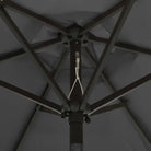 Elegante parasol voor een vlakke ondergrond met kleine onderdelen - Parasols en zonneschermen