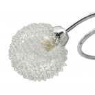 Elegante plafondlamp met metalen basis en spiraamse armen - Plafondlampen