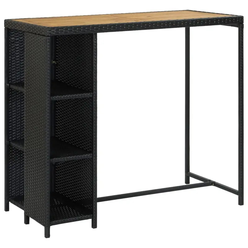 Elegante poly rattan barset voor tuin patio of terras - Tuinsets