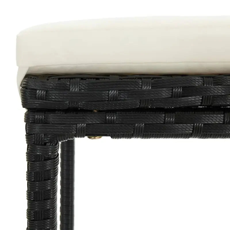 Elegante poly rattan barset voor tuin patio of terras - Tuinsets