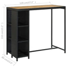 Elegante poly rattan barset voor tuin patio of terras - Tuinsets