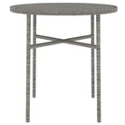 Elegante poly rattan tuinset voor buiten genieten - Grijs - Tuinsets