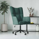 Elegante relaxfauteuil met hoogte verstelbaar en graden draaibaar ontwerp - Donkergroen / 1 - Fauteuils & Relaxfauteuils