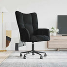 Elegante relaxfauteuil met hoogte verstelbaar en graden draaibaar ontwerp - Zwart / 1 - Fauteuils & Relaxfauteuils