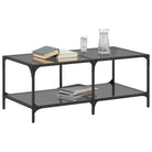 Elegante salontafel met glazen blad voor moderne woonkamers - Salontafels