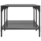 Elegante salontafel met glazen blad voor moderne woonkamers - Salontafels