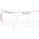 Elegante Salontafel met Stabiele MDF Constructie - Salontafels