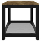 Elegante Salontafel met Sterk Ijzeren Frame - Salontafels
