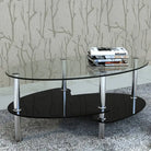 Elegante salontafel met tijdloos ontwerp en duurzame constructie - Zwart / 1 - Salontafels