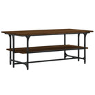 Elegante salontafel van bewerkt hout voor een moderne woonkamer - Salontafels