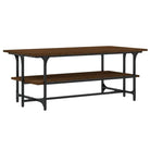 Elegante salontafel van bewerkt hout voor een moderne woonkamer - Salontafels