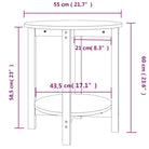 Elegante salontafel van massief grenenhout met rustieke uitstraling - Salontafels