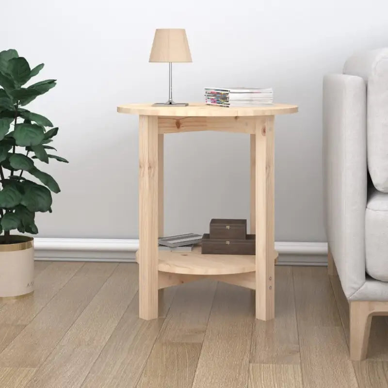 Elegante salontafel van massief grenenhout met rustieke uitstraling - Salontafels