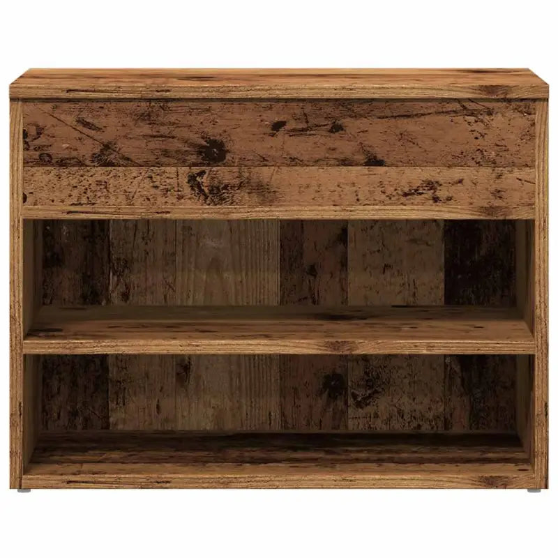 Schoenenbank 60X30X45 Cm Bewerkt Hout Kleurig