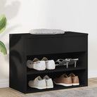 Schoenenbank 60X30X45 Cm Bewerkt Hout Kleurig