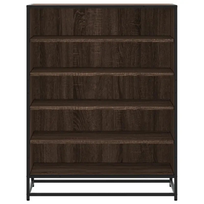 Elegante schoenenkast met bewerkt hout voor een opgeruimde entree - Schoenenrekken