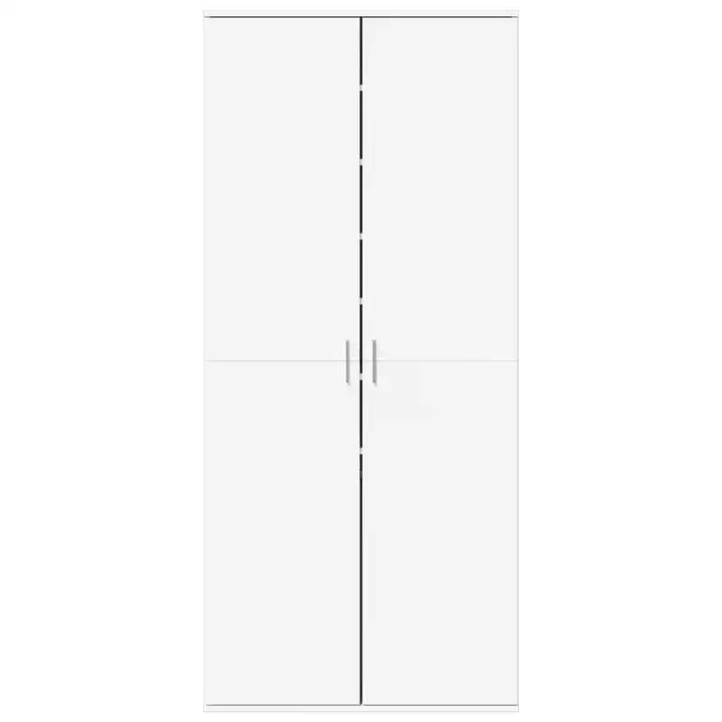 Schoenenkast 80X39X178 Cm Bewerkt Hout