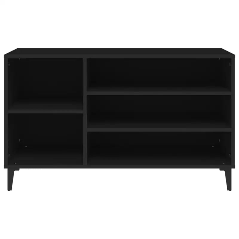 Elegante schoenenkast van bewerkt hout voor een opgeruimde omgeving - Schoenenrekken