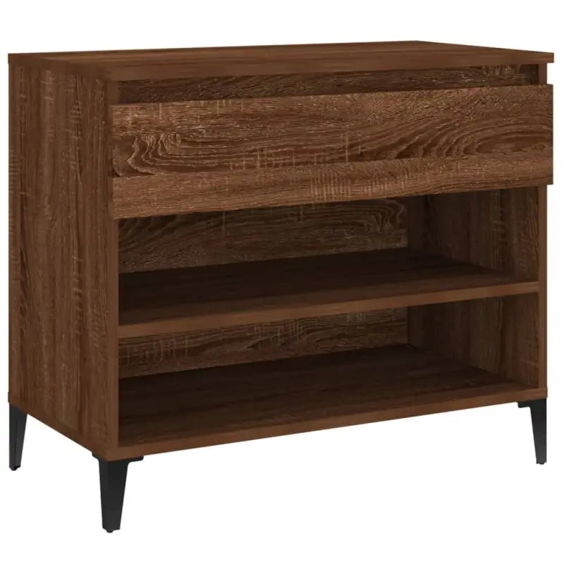 Schoenenkast 70X36X60 Cm Bewerkt Hout