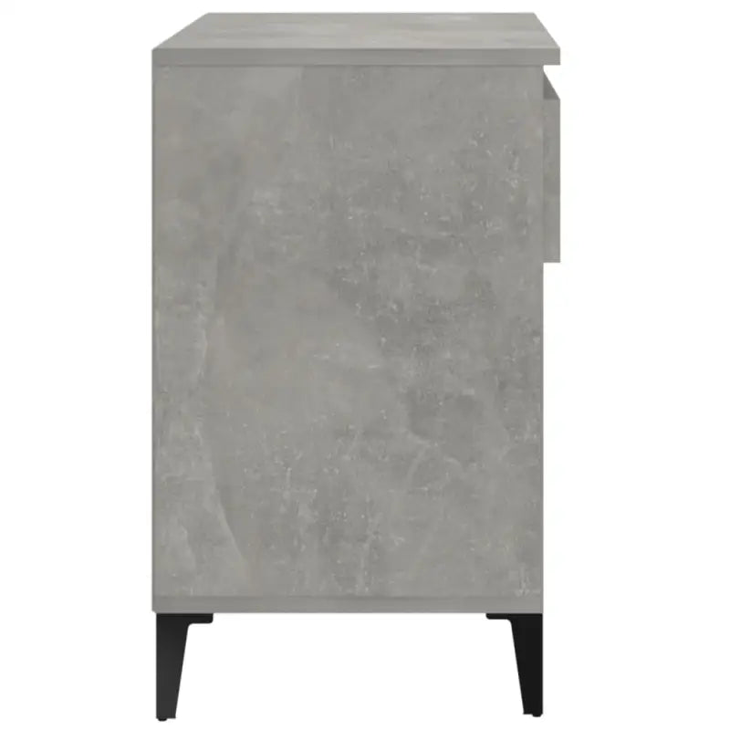 Elegante schoenenkast van bewerkt hout voor een opgeruimde ruimte - Betongrijs / 1 - Schoenenrekken