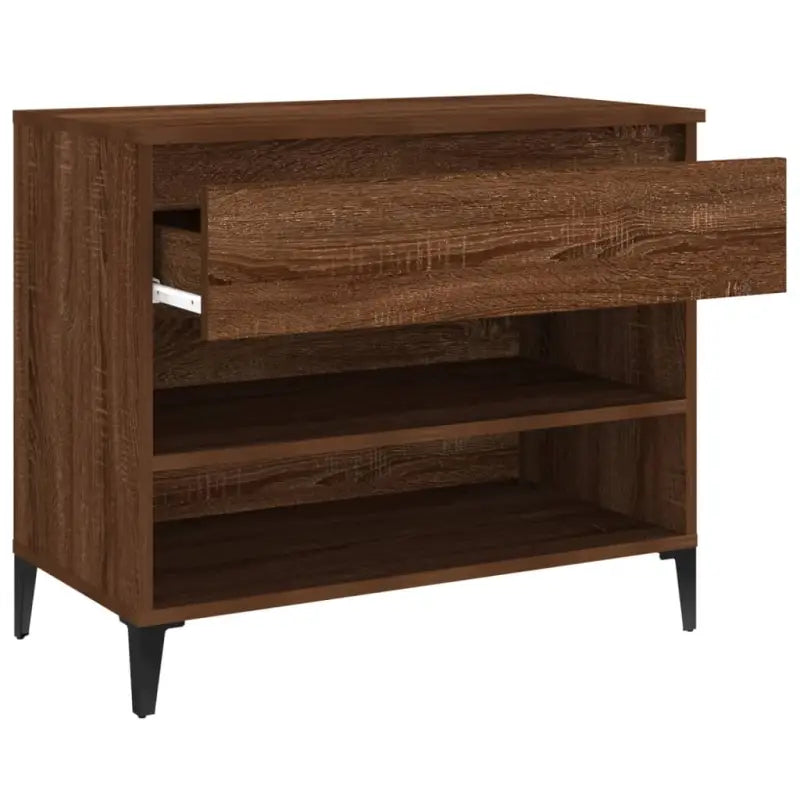 Schoenenkast 70X36X60 Cm Bewerkt Hout