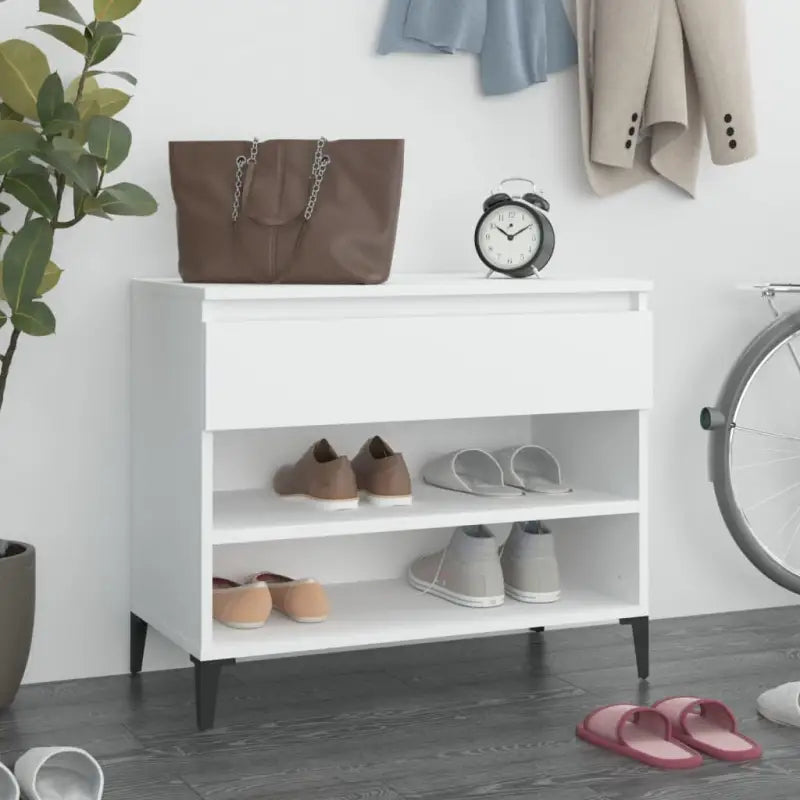 Schoenenkast 70X36X60 Cm Bewerkt Hout