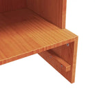 Elegante schoenenkast van massief grenenhout voor een opgeruimde ruimte - Bruin / 1 / 52 cm - Schoenenrekken