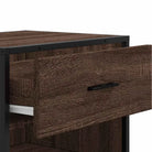 Elegante schoenenrek van bewerkt hout voor een opgeruimde omgeving - Schoenenrekken