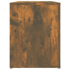 Elegante schoenenrek van bewerkt hout voor een opgeruimde ruimte - Gerookt eiken / 1 - Schoenenrekken