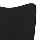 Elegante Schommelstoel met Blokpatroon voor een Modern Interieur - Schommelstoelen