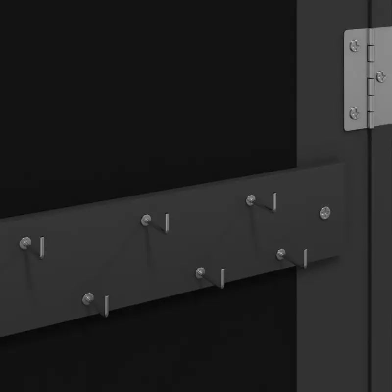 Elegante sieradenkast met LED-verlichting en bewerkt hout - Spiegels
